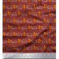 thumbnail image 1 of Soimoi Poly Georgette Fabric Brush Stroke & Spiral Abstract Fabric Prints by Yard 52 Inch Wide, 1 of 3