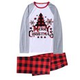 thumbnail image 4 of Pyjamas Assortis de Noël pour la Famille Motif Carreaux Buffalo Arbre, 4 of 6