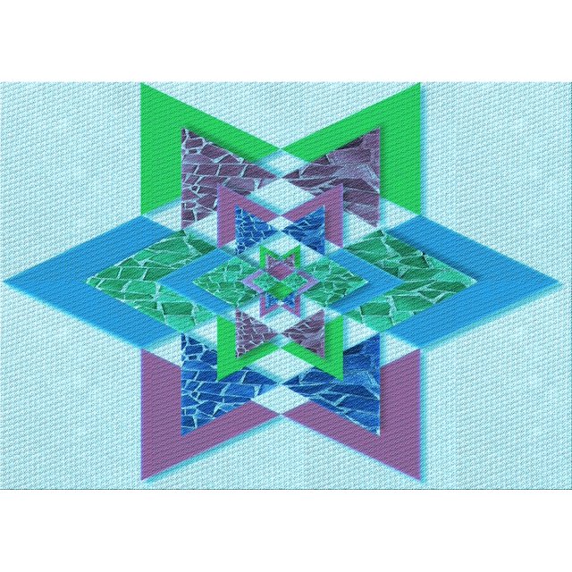 Ahgly Company Machine Washable Indoor Rectangle Transitional Blue Area Rugs, 2' x 3'