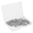 thumbnail image 3 of BuyWeek Lot de 200 épingles à Fourche en Acier Inoxydable pour Couture en U(17mm), 3 of 14