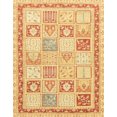 thumbnail image 1 of Ahgly Company Indoor Rectangle Abstract Orange Abstract Area Rugs, 2' x 4', 1 of 6