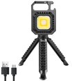 thumbnail image 1 of AMERTEER Mini LED Flashlight 700 Lumens Magnetic COB Flashlights 500mAh USB Rechargeable Bright Work Light Portable Keychain Flashlight with 7 Light Modes Folding Bracket Bottle Opener, 1 of 11
