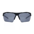 thumbnail image 2 of Athletic Works Black Polarized Wrap Sunglasses, 2 of 2