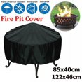 thumbnail image 2 of Grande Couverture de Foyer Imperméable BBQ Résistant aux UV Pluie Patios Extérieurs Jardin, 2 of 16