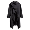 thumbnail image 4 of LOVZFMLL Cardigan pour Femmes Coupe-Vent pour Hommes Cardigan Cape Mi-Long à Manches Longues, 4 of 6