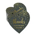 thumbnail image 1 of Inkdotpot Pack Of 50 Thanks From The New Wedding Favor Paper Tags Craft Real Gold Foil Hang Tags, 1 of 6