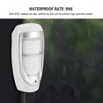 thumbnail image 3 of Motion Detector,Advanced Outdoor IP65 Waterproof Wired Immunity Security System With Dual PIR Sensor Human Body Motion Recognition Anti-False Alarm Of Pet, 3 of 8