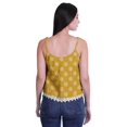 thumbnail image 3 of Moomaya Printed Womens Spaghetti Strap Crop Top Cami Summer Tops, 3 of 5