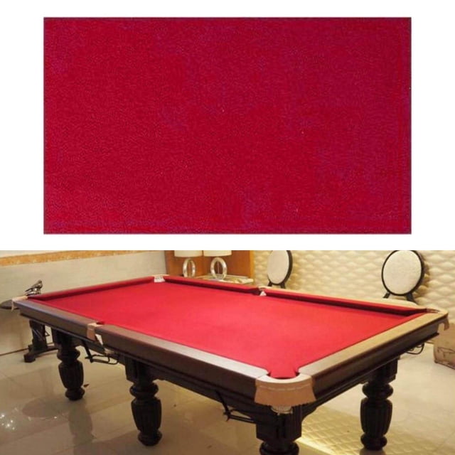 pitrice Professional Billiards Cloth Accessories Game Snooker Felt 2.6x1.45M Red