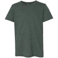 thumbnail image 2 of Bella Canvas Jersey Short-Sleeve Tee 3001Y, XL, Heather Forest, 2 of 3