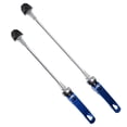 thumbnail image 1 of Ensemble de 2 Brochettes à Dégagement Rapide pour Vélo, Moyeu de Roue de Vélo de Route, Brochettes avant et Arrière, Axe de Vélo à Dégagement Rapide, Moyeu de Roue, 1 of 8