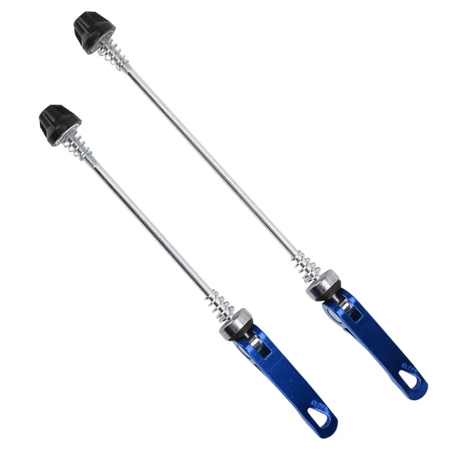 Ensemble de 2 Brochettes à Dégagement Rapide pour Vélo, Moyeu de Roue de Vélo de Route, Brochettes avant et Arrière, Axe de Vélo à Dégagement Rapide, Moyeu de Roue