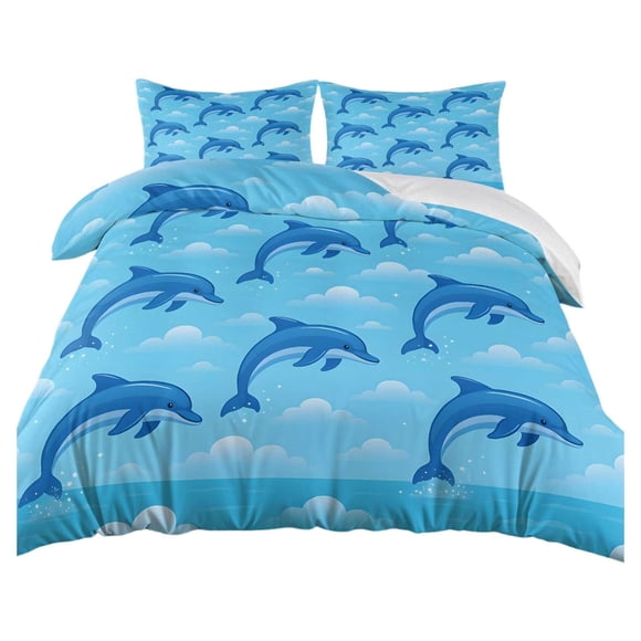 Winter Comforter Soft 3 Piece Bedding Ensemble, Cozy Warmth Filling Construction, Lightweight Soft Sheets, Pocket Bed Sheets, 6 Piece Sheet Set, Preppy Bed