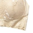 thumbnail image 4 of AherBiu Plus Size Bras for Women Front Closure No Underwire Lace Solid Color Bralettes Full Coverage Push up Bras, 4 of 5