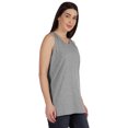 thumbnail image 2 of Inkmeso Débardeurs Sans Manches Unis pour Femmes à Encolure Dégagée T-shirt d'Été Décontracté, 2 of 8