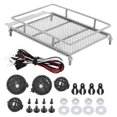 thumbnail image 3 of RC Roof Rack, RC Roof Rack With LED, Convenient Can Use Receiver As Power Source Gift For Outdoor Enthusiasts Use Car Lovers Argent, 3 of 8