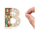 thumbnail image 5 of 26 Letter Acrylic Keychain Pendant for Books, 5 of 5