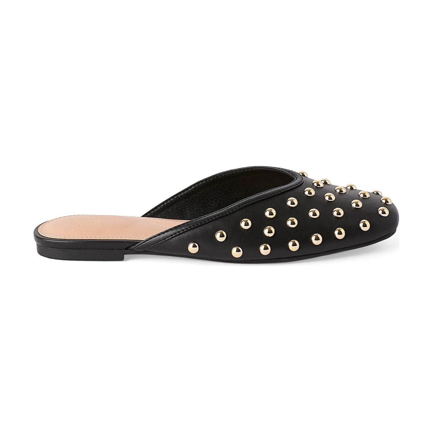 Time and Tru Women's Studded Mules