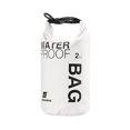 thumbnail image 2 of Sac Imperméable Sac Pochette Kayak Camping Rafting Flottant Pochette 2 L Blanc, 2 of 8