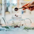 thumbnail image 3 of GROSCHE MONACO 42 oz Glass Tea pot with glass tea Infuser 1250 ml Capacity. Heatproof borosilicate glass and all glass tea infuser for all types of loose tea tea infusion, 3 of 4