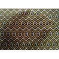 thumbnail image 4 of oneOone Cotton Silk Fabric Chevron & Swirl Ikat Fabric Prints By Yard 42 Inch Wide, 4 of 4