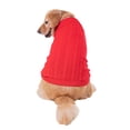 thumbnail image 1 of Dalazy Chien Vêtements Polyester Animaux de Compagnie Fournitures Chiens Gilet Chiot Chemise Rayé Différentes Tailles Chiots Robe Accessoires pour Animaux de Compagnie Rouge XXL, 1 of 7