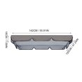thumbnail image 2 of CNKOO Replacement Canopy Cover Swing Seat 2 & 5 Seater Sizes Hammock Cover Top Garden, 2 of 5