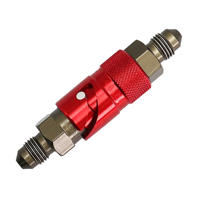 AN3 Quick Release Motorcycle Dry Break Coupling Fitting Connector for Brake Hose