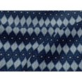 thumbnail image 4 of oneOone Viscose Jersey Fabric Argyle Style Ikat Print Sewing Fabric BTY 60 Inch Wide, 4 of 5