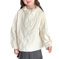 thumbnail image 1 of Sunnyoo Toddler Girls Sun Protection Lightweight Outerwear Loose Fit Zipper Jacket, Sizes 2-16, 1 of 8