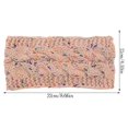 thumbnail image 2 of Bandeaux Automne Coupe-Vent Tête Élastique Multicolore Réglable Matériel: les Femmes Larges Oreille Muffs Accessoires de Cheveux pour les Filles Rose + Fil de Couleur, 2 of 6