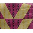 thumbnail image 4 of oneOone Georgette Viscose Fabric Stripe|Diamond & Triangle Geometric Print Fabric By Yard 42 Inch Wide, 4 of 4