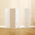 thumbnail image 3 of HOMCOM 56.9" 3 Panel Room Divider with Pegboard Display for Indoor White, 3 of 10