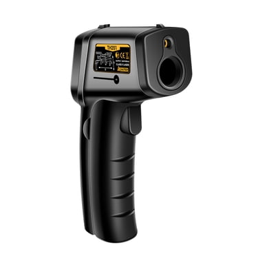 Industrial thermometer,Handheld Temperature Ir Thermometer Temperature Tester Kitchen Not Human Thermometer Kitchen Thermometer Body Th201 -50℃～400℃ /-58℉～752℉ Infrared Thermometer