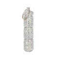 thumbnail image 2 of Pill Box Keychain Pill Organizer Portable Multifunction Three Sections Pill Case E, 2 of 8