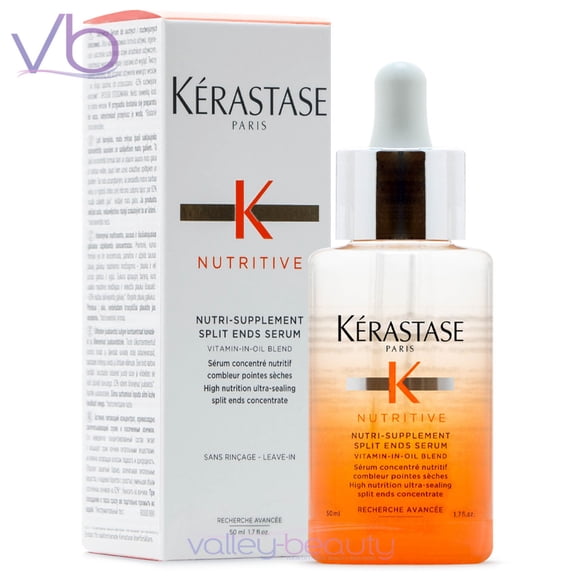 Kerastase Nutritive Nutri Supplement Split Ends Serum | High Nutrition Ultra-Sealing Concentrate for Dry Hair, 1.7 fl oz