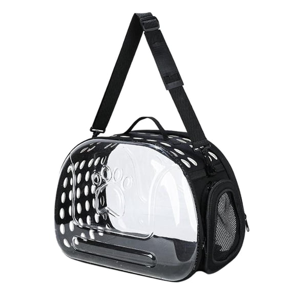 Yinanstore Transparent Cat Carrier Portable Cat Carried Bag Transport Luggage Handbag Carry Kennel Travel Pet Bubble Backpack for Kitten , L L