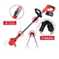 thumbnail image 4 of Tondeuse à Gazon Sans Fil 2500W 20000RPM, Tondeuse Électrique Réglable Pliable, Coupe-Bordures de Jardin, Facile à Utiliser, 4 of 6