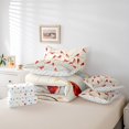 thumbnail image 4 of Erosebridal Cardinal Bird Bed in a Bag Queen size, Tree Branches Bed Set, 7-Piece, 4 of 5