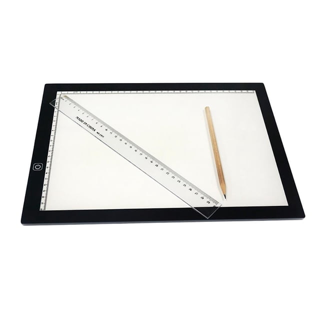 Baohd A4 Tracing Light Box Portable LED Light Table Tracer Board Dimmable Brightness Light Pad Black1