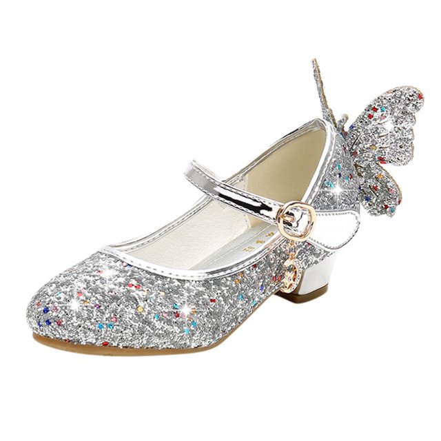 XZNGL Shoes for Kids Girls Infant Kids Baby Girls Crystal Bling Single Princess Shoes Sandals Princess Shoes for Girls Kids Sandals Girls Kids Shoes Girls Baby Girls Shoes
