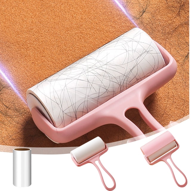Sentmoon Pet Hair Roller Lint Roller Pet Hair Roller Replacement Paper Pet Hair Removal Bed Sheet Roller Cats Paper Hair Removal Replacement Paper for Travel and Office