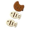 thumbnail image 4 of CSChome Hairpins 3 Pcs Hairpins Cartoon Fish Shape Smooth Lightweight Non-slip Candy Color Hair Decoration Fixing Tool Kids Bangs Clips Children, 4 of 7