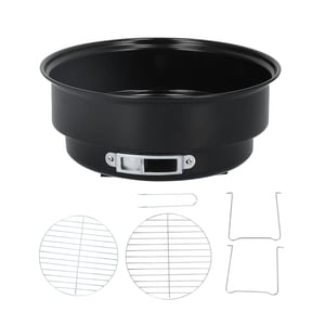 Mini Ensemble de grilles rondes de barbecue Portable en fer Charcoal Grill pour la cuisine maison BBQ Camping de pique-nique