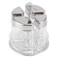 thumbnail image 3 of Assaisonnement Organisateur, 4pcs Rotation Condiments Assaisonnement Bocaux Assaisonnement Classe Pot Principales Caractéristiques, 3 of 7