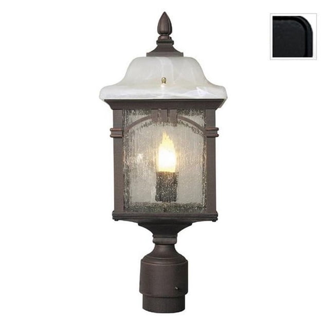 Sonoma F-3750-BLK Large Post Mount Light-Black
