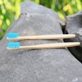 thumbnail image 4 of 2PCS Bamboo Toothbrush Vintage Natural Wood Toothbrush Nylon Bristle Toothbrush, 4 of 10