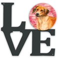 thumbnail image 1 of Carolines Treasures BB9763WALV 11.5 x 11.75 in. Rhodesian Ridgeback Love Metal Artwork Wall Decor, 1 of 2