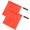 thumbnail image 2 of Drapeau d'Arbitre Sportif, Drapeau de Ligne de Compétition Drapeau de Ligne pour Compétition Sportive pour Arbitre Rouge,Blanc,Jaune,Vert, 2 of 8