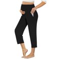 thumbnail image 1 of EGNMCR Leggings pour Femmes Mode Décontractée pour Femmes Tempérament Uni Micro Pull Ajusté Pantalon Évasé Pantalons, 1 of 7